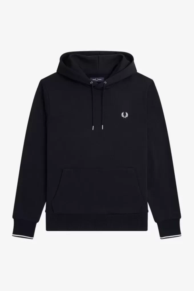 Sudaderas con capucha y ribete para hombre