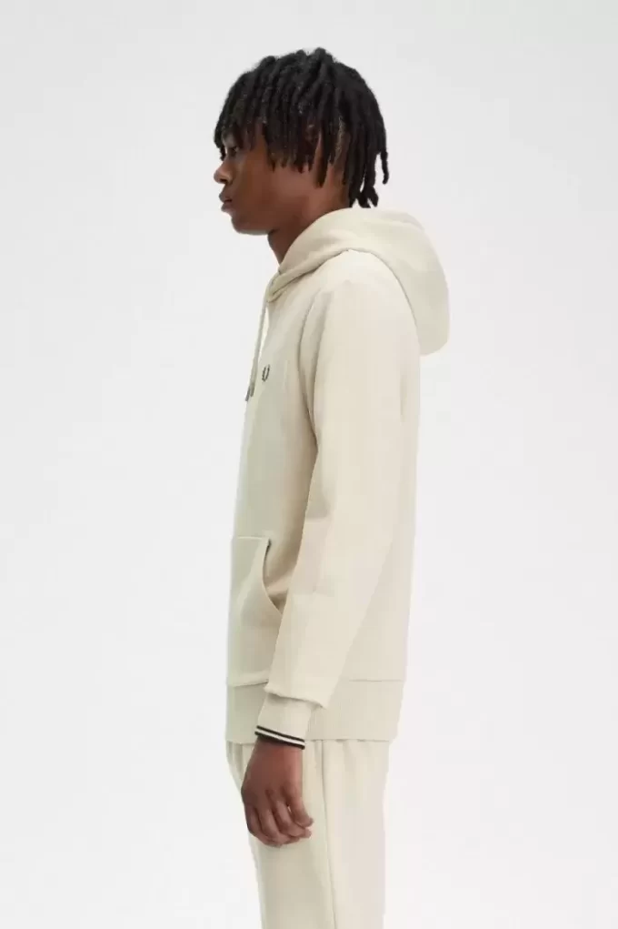 Sudaderas con capucha y ribete para hombre
