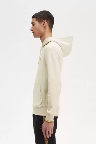 Sudaderas con capucha y ribete para hombre