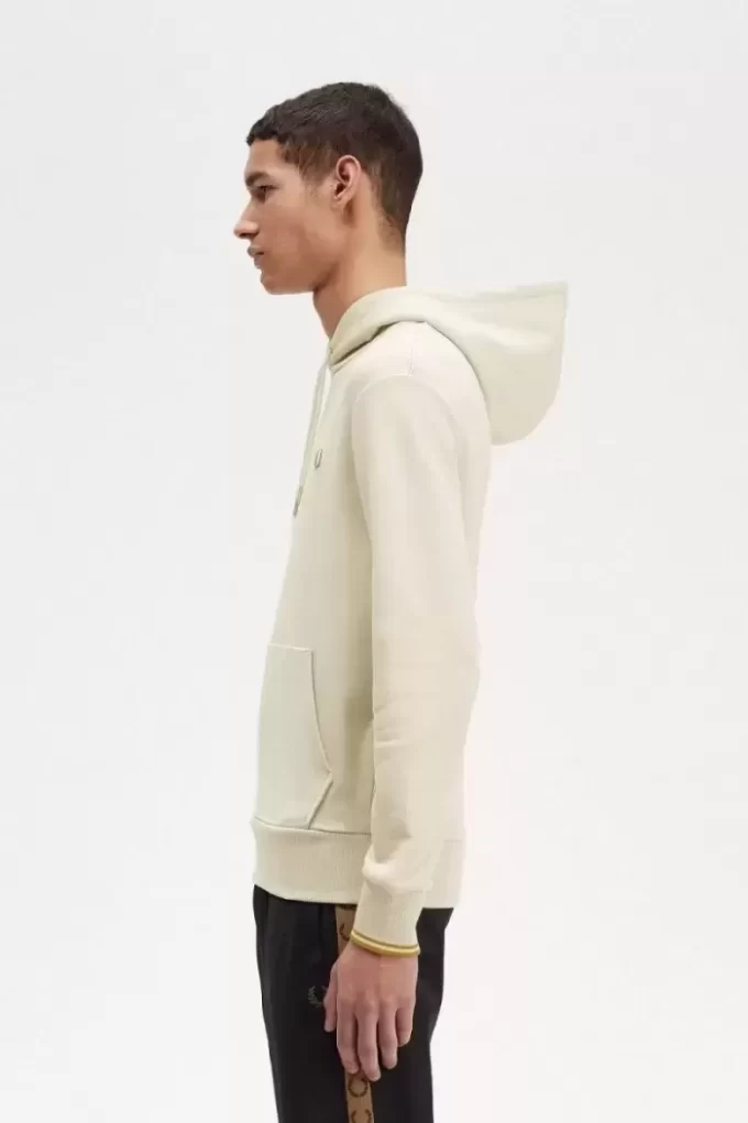 Sudaderas con capucha y ribete para hombre