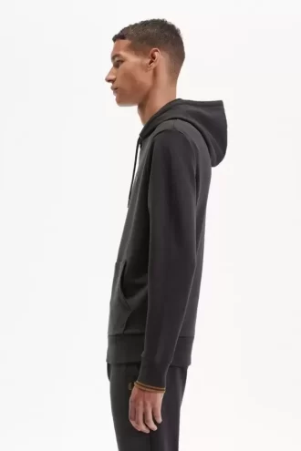 Sudaderas con capucha y ribete para hombre