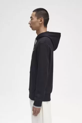 Sudaderas con capucha y ribete para hombre