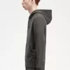 Sudaderas con capucha y ribete para hombre