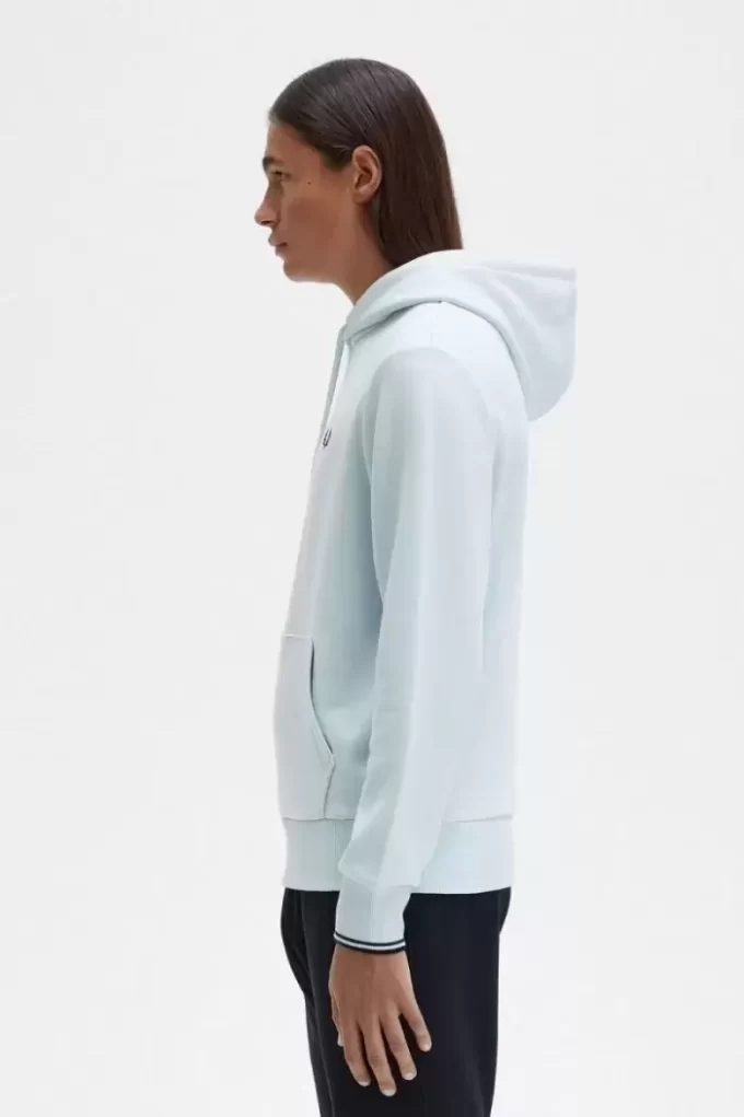 Sudaderas con capucha y ribete para hombre
