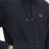 Sudaderas con capucha y ribete para hombre