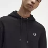 Sudaderas con capucha y ribete para hombre