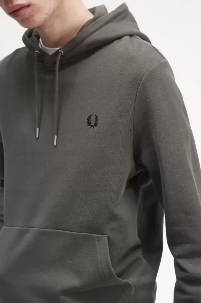 Sudaderas con capucha y ribete para hombre