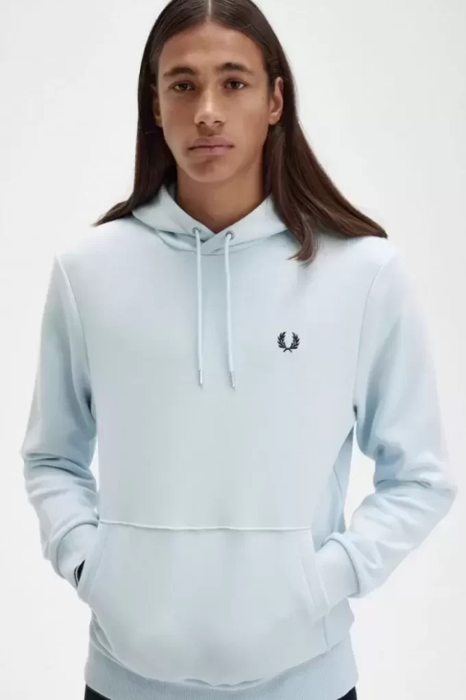 Sudaderas con capucha y ribete para hombre