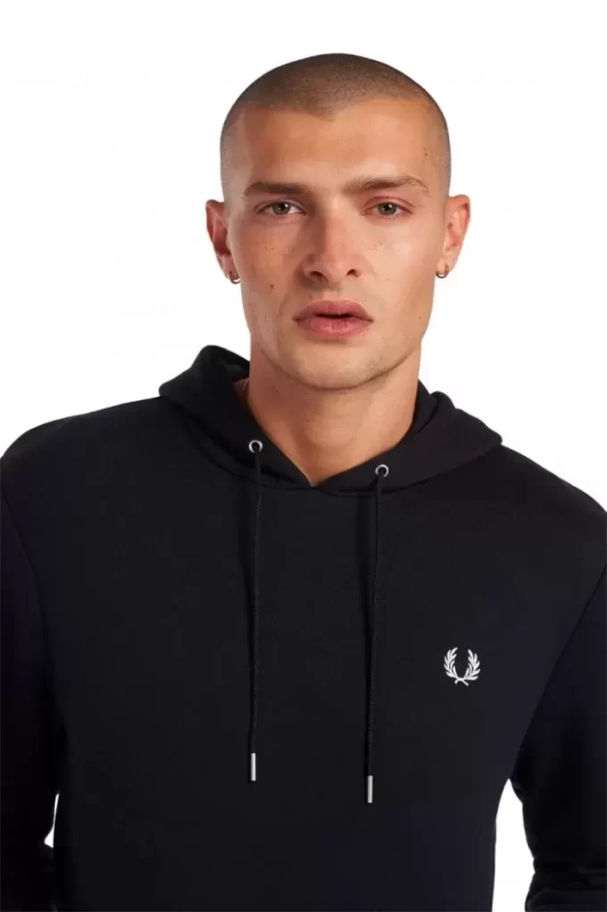 Sudaderas con capucha y ribete para hombre