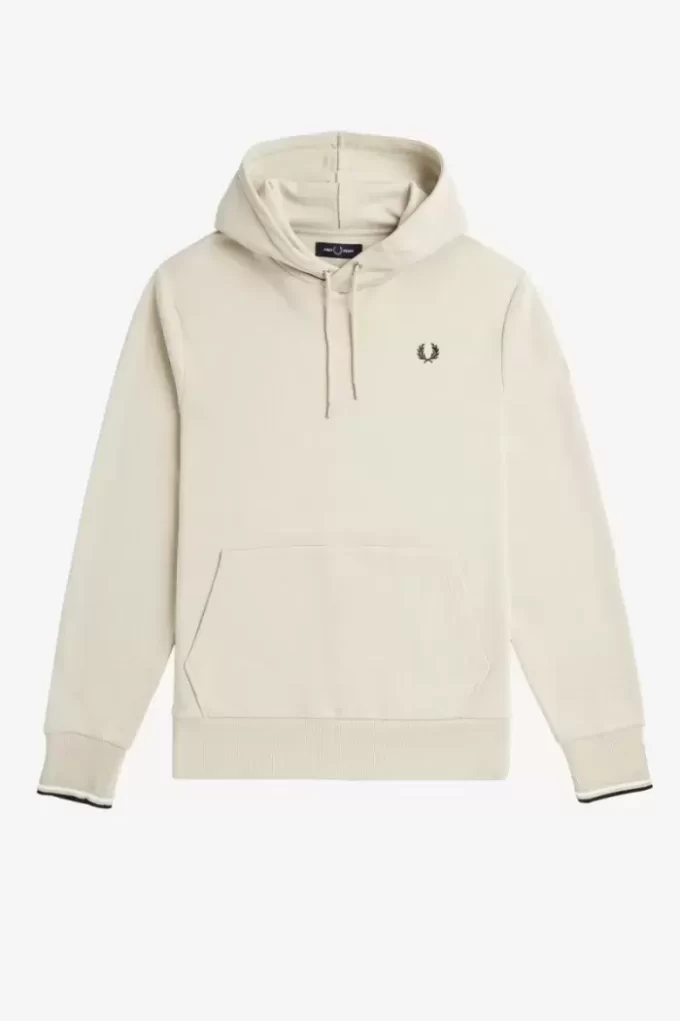 Sudaderas con capucha y ribete para hombre