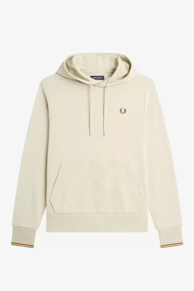 Sudaderas con capucha y ribete para hombre