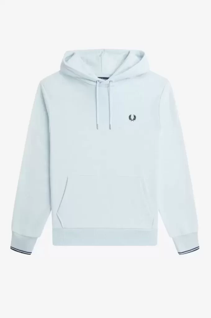 Sudaderas con capucha y ribete para hombre