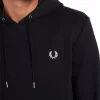 Sudaderas con capucha y ribete para hombre