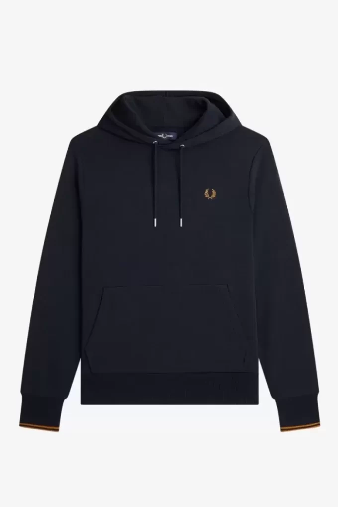 Sudaderas con capucha y ribete para hombre