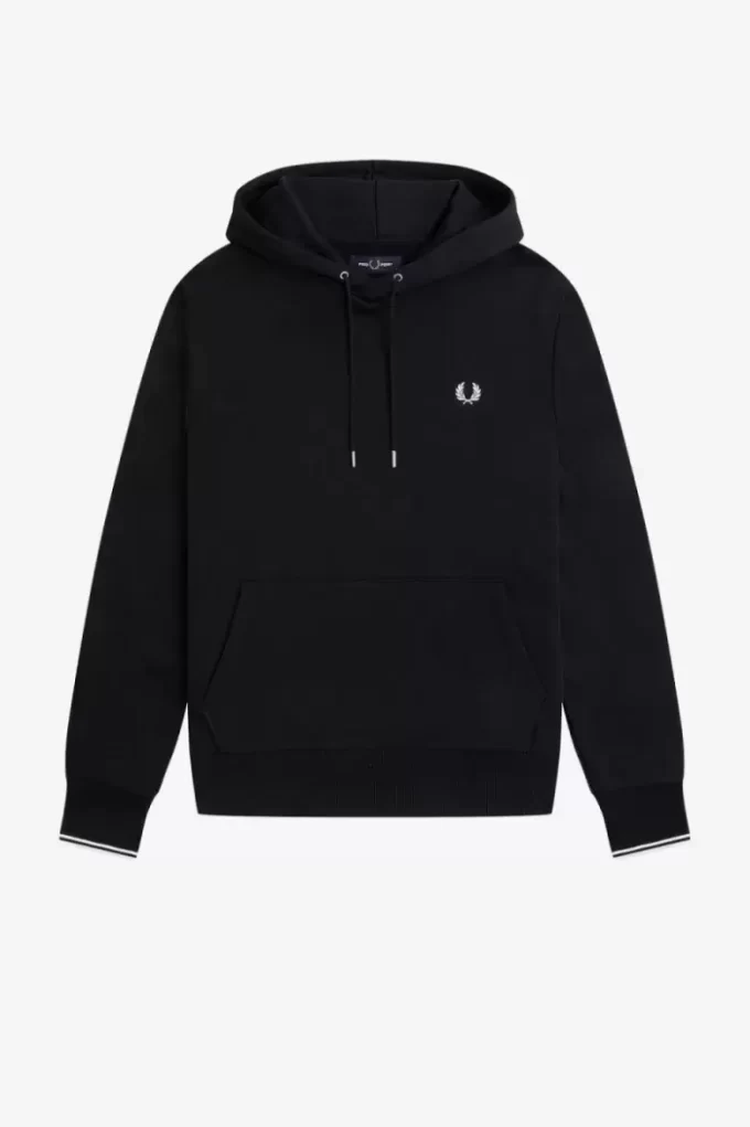 Sudaderas con capucha y ribete para hombre