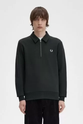 Sudaderas con cuello y cremallera para hombre