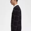 Sudaderas con detalle de cuadrícula para hombre Sudaderas con detalle de cuadrícula para hombre