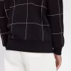 Sudaderas con detalle de cuadrícula para hombre Sudaderas con detalle de cuadrícula para hombre