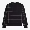 Sudaderas con detalle de cuadrícula para hombre Sudaderas con detalle de cuadrícula para hombre