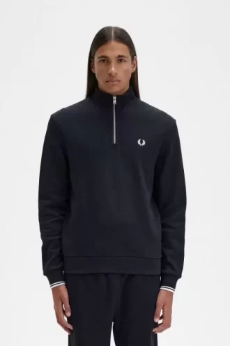 Sudaderas con media cremallera para hombre