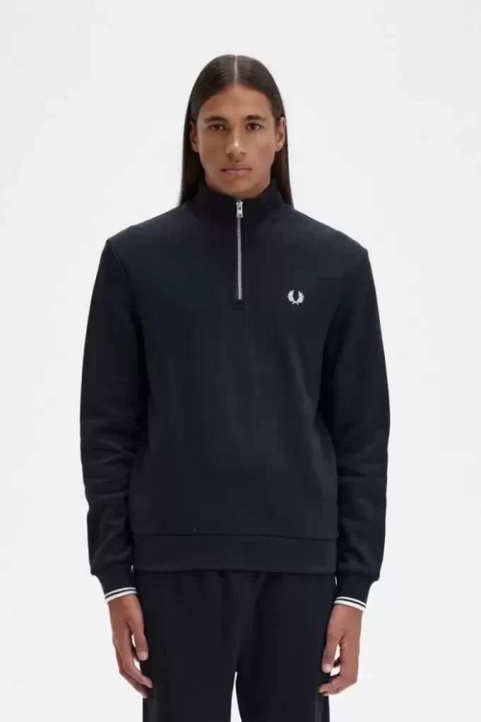 Sudaderas con media cremallera para hombre