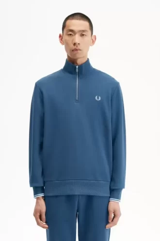 Sudaderas con media cremallera para hombre