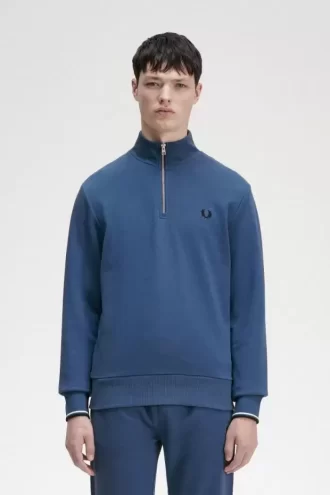 Sudaderas con media cremallera para hombre