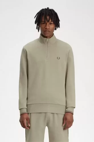 Sudaderas con media cremallera para hombre