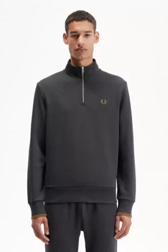 Sudaderas con media cremallera para hombre