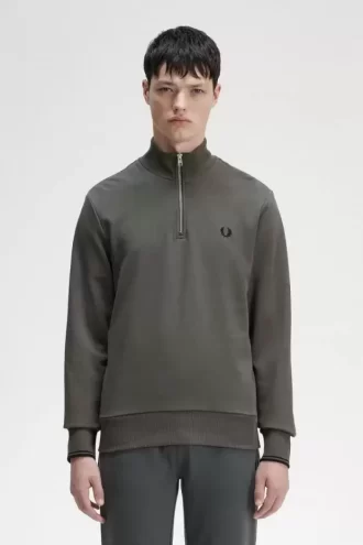 Sudaderas con media cremallera para hombre