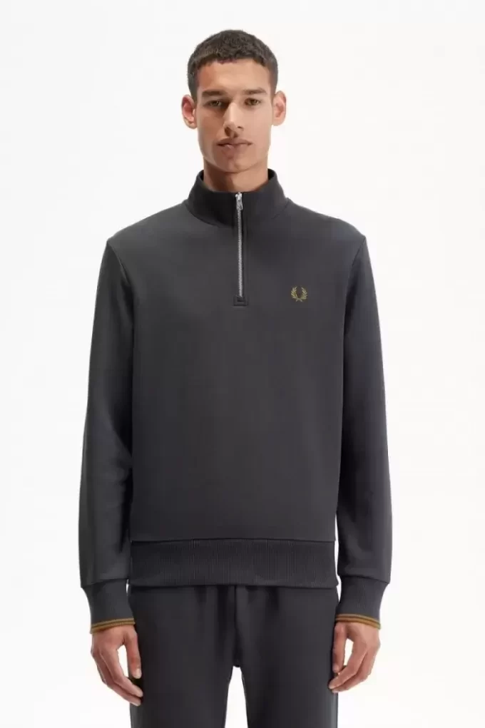 Sudaderas con media cremallera para hombre