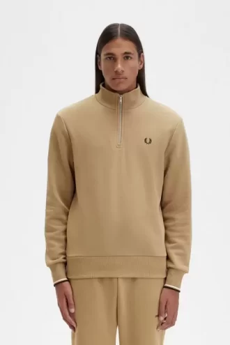 Sudaderas con media cremallera para hombre