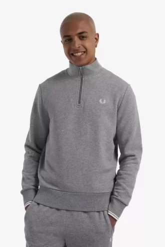 Sudaderas con media cremallera para hombre