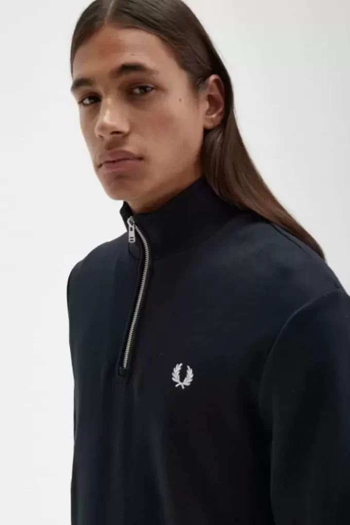 Sudaderas con media cremallera para hombre