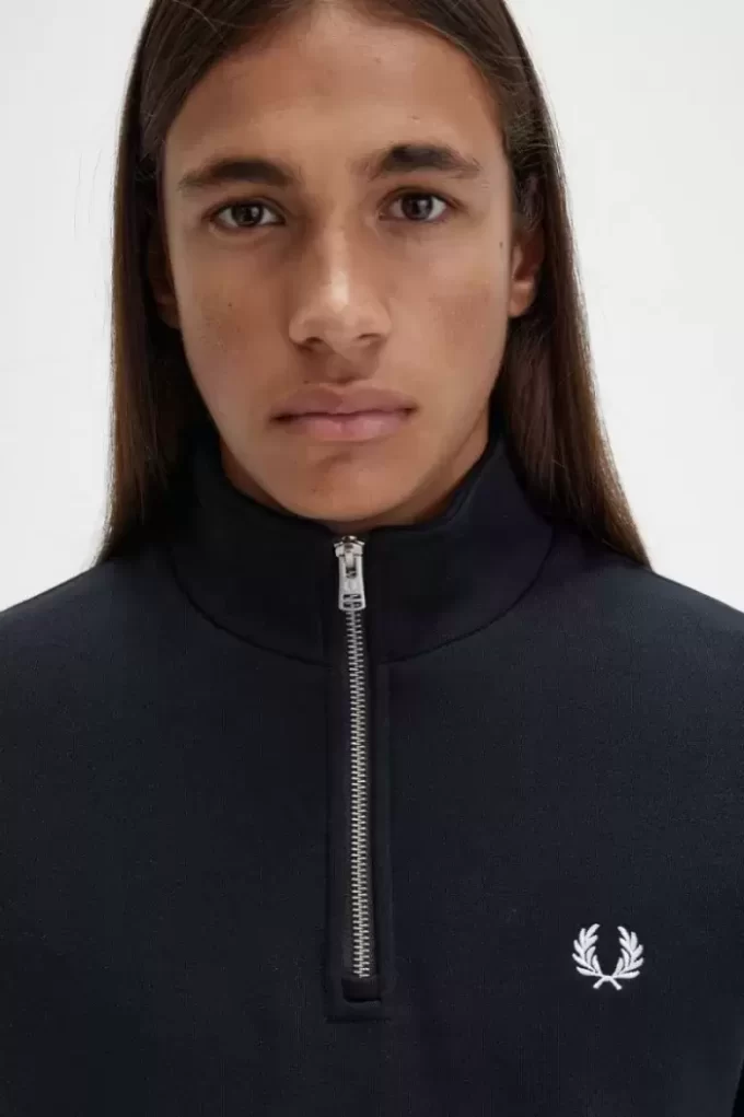 Sudaderas con media cremallera para hombre