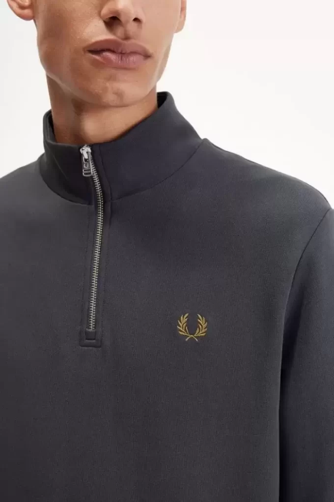 Sudaderas con media cremallera para hombre