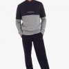 Sudaderas con media cremallera y bloques de color Sudaderas con media cremallera y bloques de color