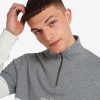 Sudaderas con media cremallera y bloques de color