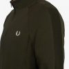 Sudaderas con media cremallera y textura inversa