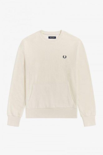Sudaderas de cuello redondo de toalla