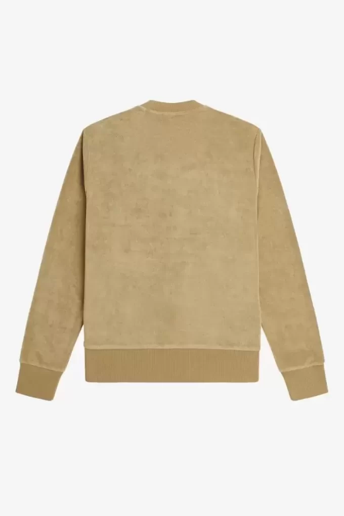 Sudaderas de cuello redondo de toalla para hombre