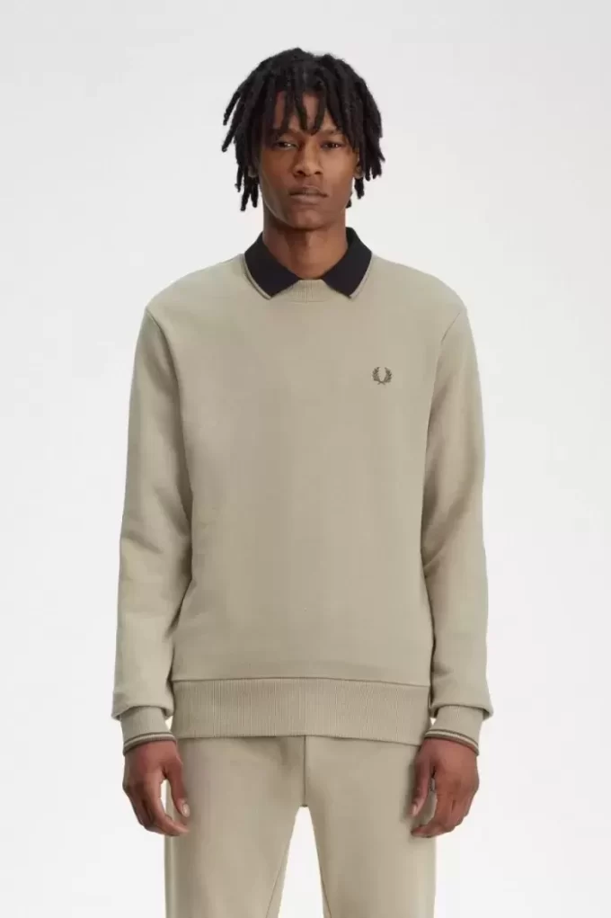 Sudaderas de cuello redondo para hombre