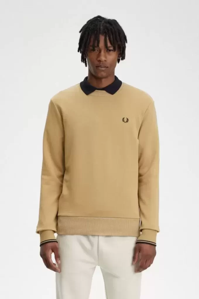 Sudaderas de cuello redondo para hombre