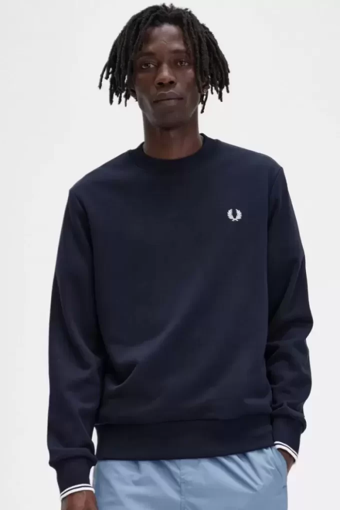 Sudaderas de cuello redondo para hombre
