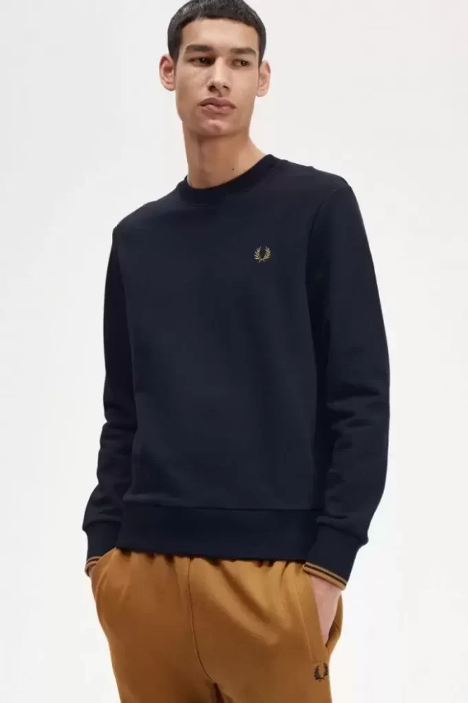 Sudaderas de cuello redondo para hombre