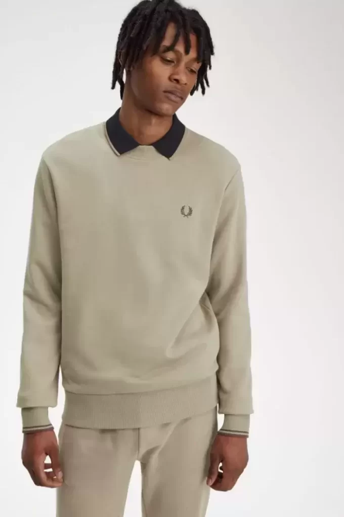 Sudaderas de cuello redondo para hombre