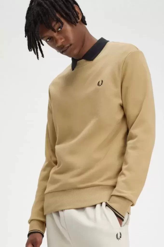 Sudaderas de cuello redondo para hombre
