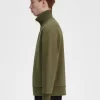 Sudaderas de punto con cuello y cremallera para hombre