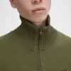 Sudaderas de punto con cuello y cremallera para hombre