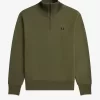 Sudaderas de punto con cuello y cremallera para hombre